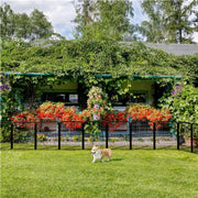 6 Panels Heavy Duty Dog Pen by Yaheetech