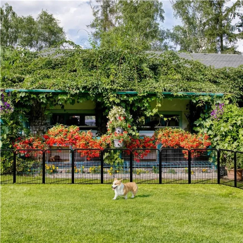 6 Panels Heavy Duty Dog Pen by Yaheetech