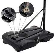 1.9-2.5M Height-Adjustable Basketball Hoop System by Yaheetech
