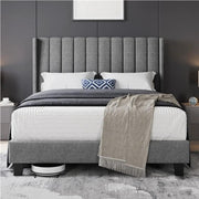 Queen Upholstered Bed Frame by Yaheetech