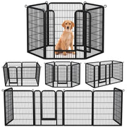 Foldable Metal Pet Playpen by Yaheetech