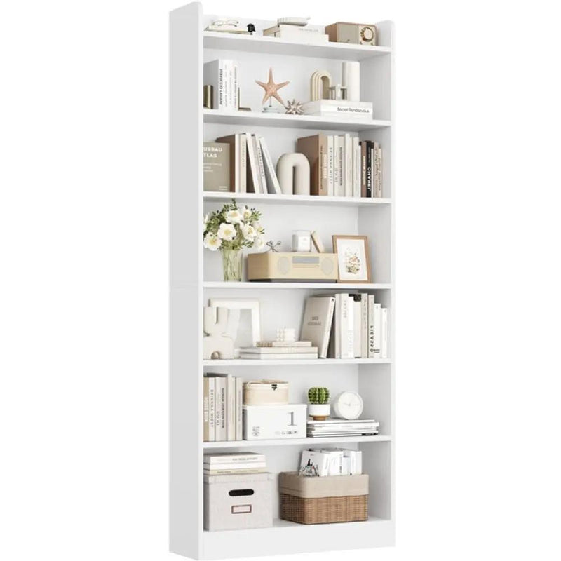 7-layer Open Shelf Bookshelf by Yaheetech