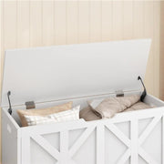 Wooden Storage Chest Storage Bench by Yaheetech