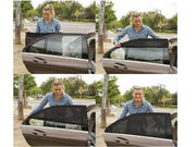 4pcs/set Car Front & Rear Side Window Sun Shade Cover Visor Mesh Shield Sunshade by dealonline.co.nz
