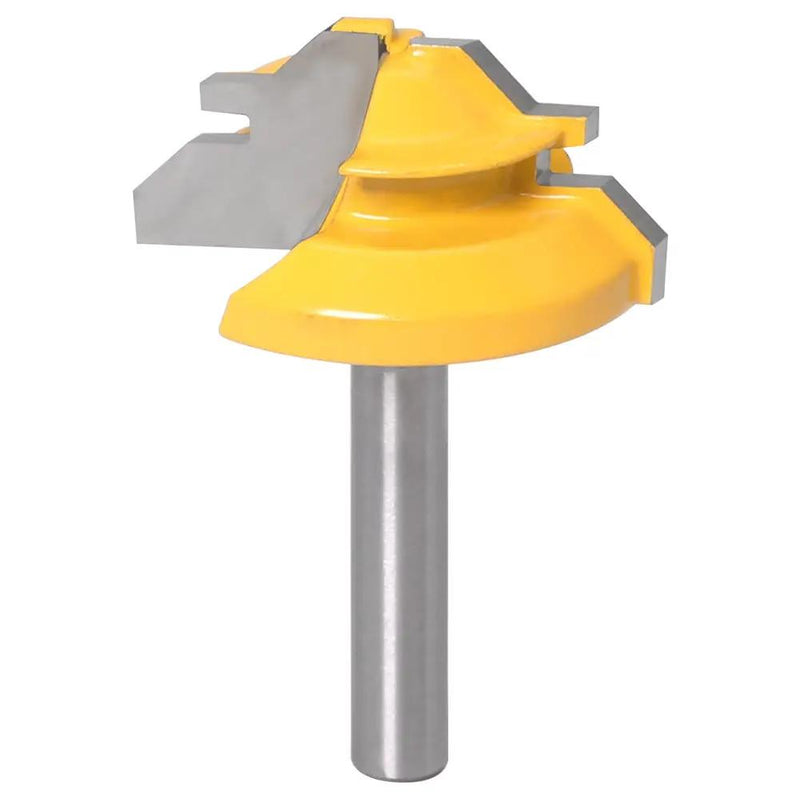 Tongue and Groove Router Bit Set 1/4'' Shank T-type Woodwork Milling Cutter 3pcs by salelink.co.nz
