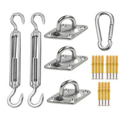 Triangular Shade Sail Hardware Pack Mounting Accessory by dealonline.co.nz