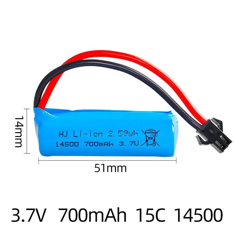 3.7V 700mAh Li-ion Rechargeable Battery for RC Car by dealonline.co.nz