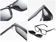 Polarized Sunglasses Change Colour Lens Set by dealonline.co.nz