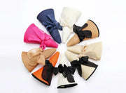 BEIGE - Women Lady Sun Straw Hat Wide Large Brim Floppy Derby Summer Beach Cap by dealonline.co.nz
