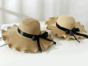 Dark Brown - Women Lady Sun Straw Hat Wide Brim Floppy Derby Summer Beach Cap by dealonline.co.nz