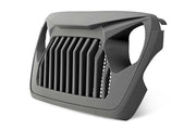 Replacement Grille Angry Eyes Jeep Gladiator JT/Wrangler JL 4WD (18-25)Black by Magwarehouse.com