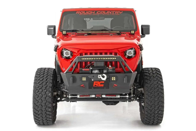 Replacement Grille Angry Eyes Jeep Gladiator JT/Wrangler JL 4WD (18-25)Black by Magwarehouse.com