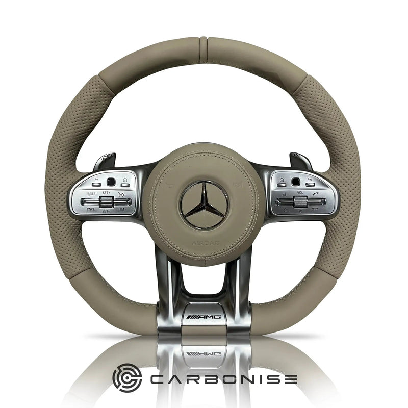 Mercedes-Benz Steering Wheel (Full Leather) #14 by CARBONISE
