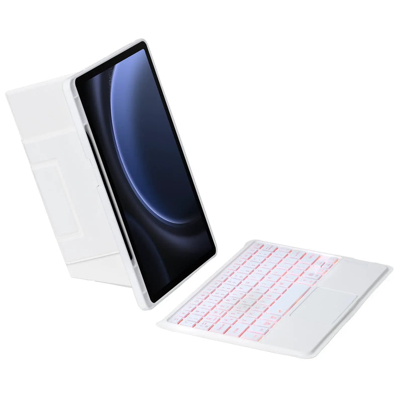 Detachable Keyboard Case for Samsung Galaxy Tab S9 11"/S9 FE 10.9" by salelink.co.nz