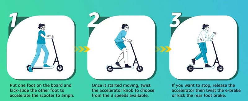 Kiwi eRide Kiwi eRide Ages 6-12 Gyroor H30 Max Black Kids Electric Scooter Ages 6-12 Gyroor H30 Max Black Kids Electric Scooter
