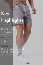 Nova Shorts Grey by Fuaark Nz