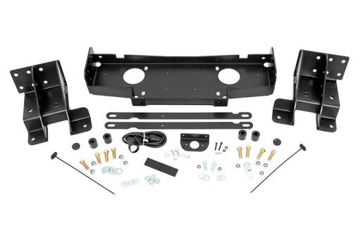 Hidden Winch Mount Jeep Grand Cherokee WK2 4WD (2014-2020) by Magwarehouse.com