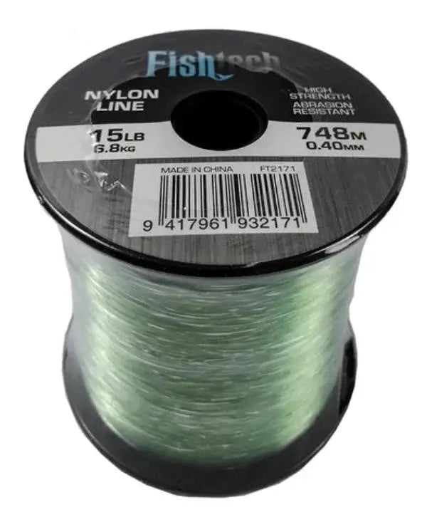 Nylon Fishing Line - 15LB - 748m Rolls by NZ Diver