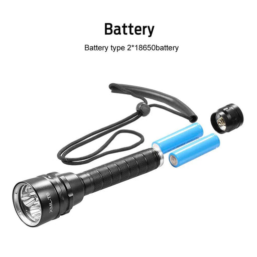 BrightBuddy OceanForce 200 Premium Dive Torch by NZ Diver