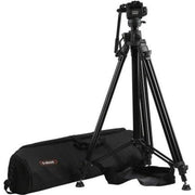 E-Image Studio Tripod with Geared Center Column and Fluid Head Kit by Jacobs Digital