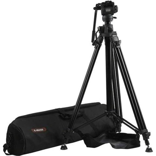 E-Image Studio Tripod with Geared Center Column and Fluid Head Kit by Jacobs Digital