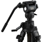 E-Image Studio Tripod with Geared Center Column and Fluid Head Kit by Jacobs Digital