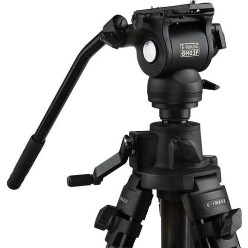 E-Image Studio Tripod with Geared Center Column and Fluid Head Kit by Jacobs Digital
