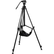 E-Image Studio Tripod with Geared Center Column and Fluid Head Kit by Jacobs Digital