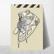 Air Jordans by Blank Wall Print Shop