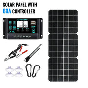 150W Solar Panel Kit with LCD Controller by Habicare