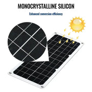 150W Solar Panel Kit with LCD Controller by Habicare