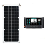 150W Solar Panel Kit with LCD Controller by Habicare