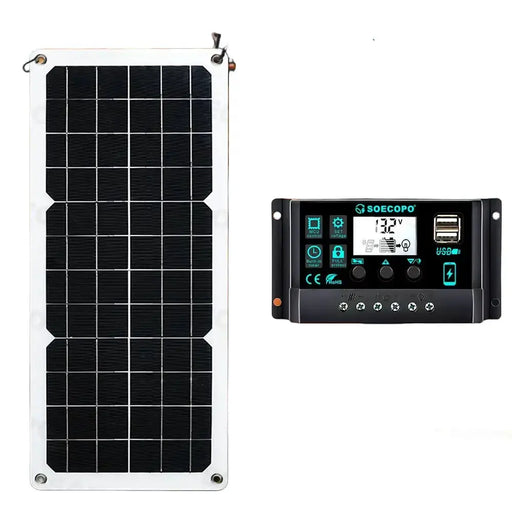 150W Solar Panel Kit with LCD Controller by Habicare