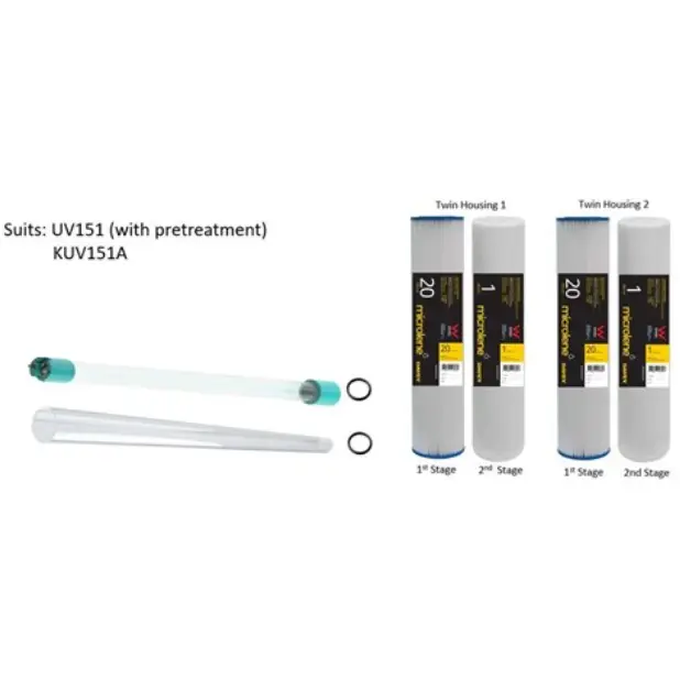 Davey UV Service Kit - Genuine Annual Replacement Kit for Davey UV Systems NZ by Filtration Station NZ