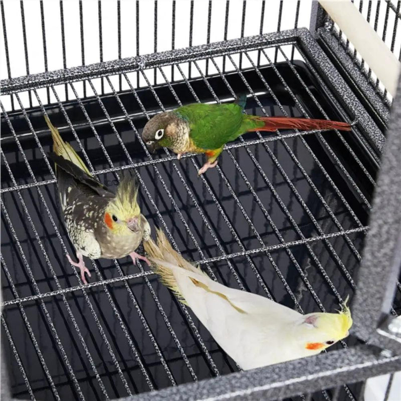 Stackable Wide Bird Cage Divided Breeder Cage by Yaheetech