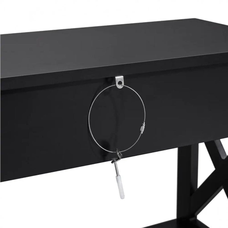 Wooden Console Table Entryway Table by Yaheetech