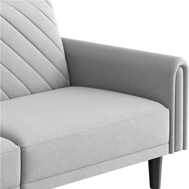 Convertible Sofa Bed Fabric 3-Seater Sofa Bed by Yaheetech