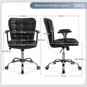 PU Leather Office Chair Computer Chair by Yaheetech