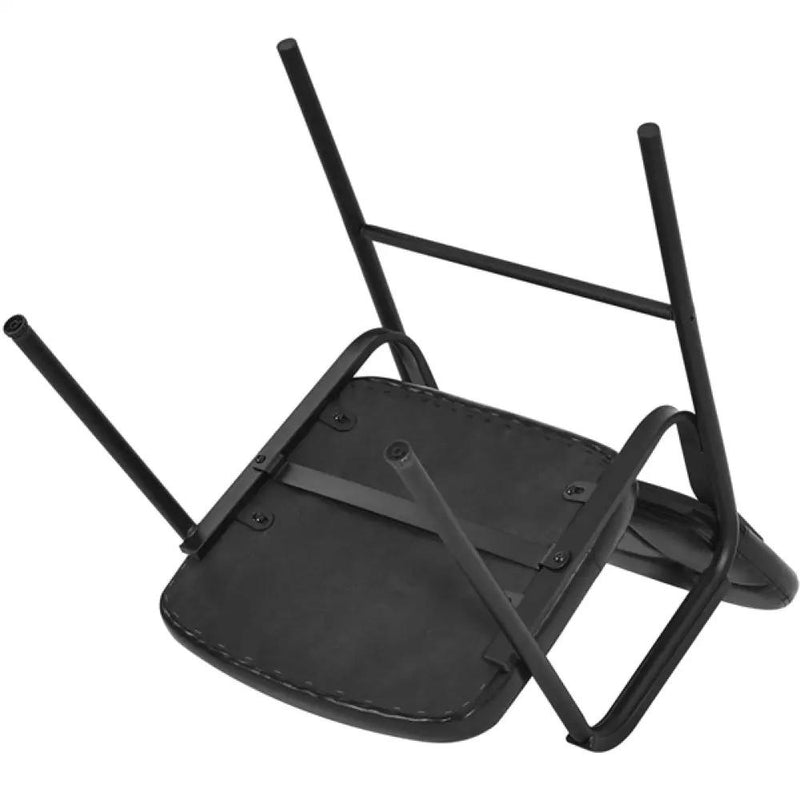 2pcs Office Reception Chairs Faux Leather Guest Chairs by Yaheetech