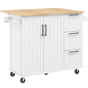 Kitchen Cart Kitchen Trolley by Yaheetech