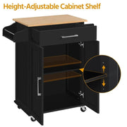 Kitchen Island with Wheels by Yaheetech