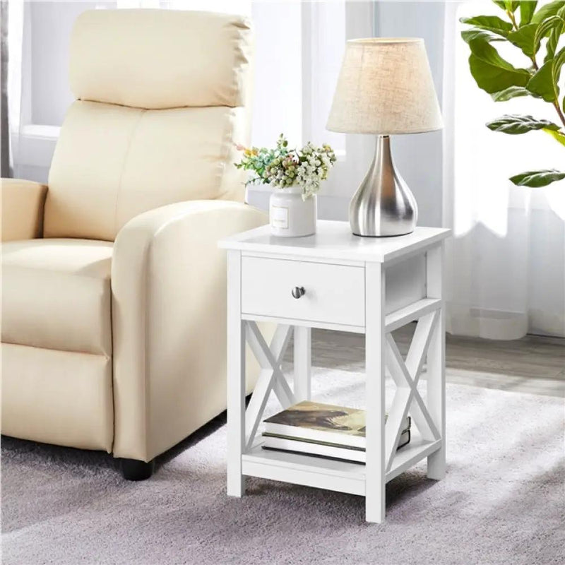 Side Table by Yaheetech