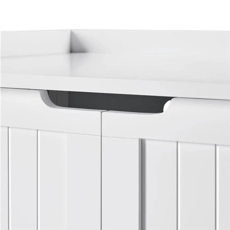 Pet Litter Box Wooden Storage Bench by Yaheetech