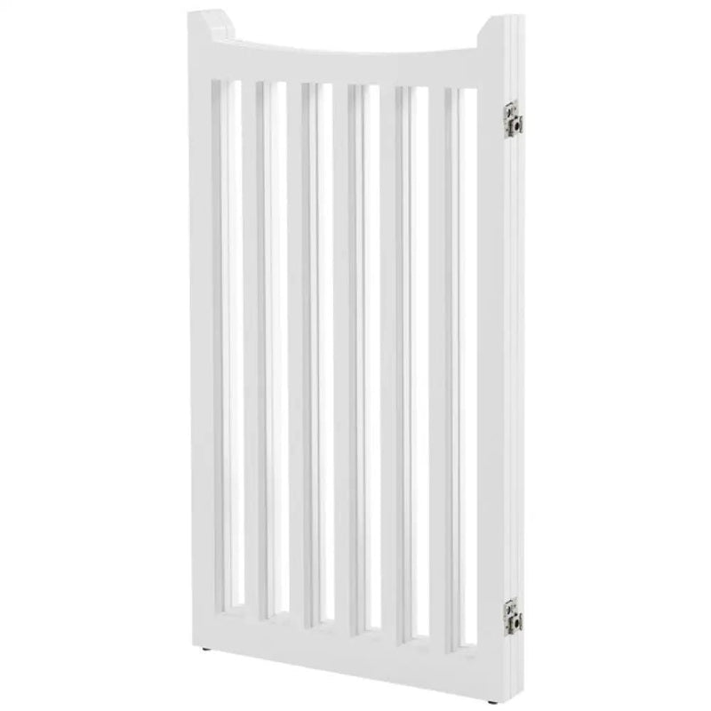 Indoor Pet Barrier for Doorway Dog Pen Wooden Pet Gate by Yaheetech