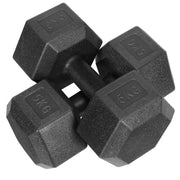 2x5kg Hex Dumbbells Set by Yaheetech