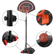 Portable Basketball Hoop by Yaheetech