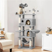 Yaheetech Yaheetech Large Multi Level Cat Tree Tower With Cavern And Platforms Yaheetech Large Multi Level Cat Tree Tower With Cavern