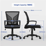 Mesh Office Chair Computer Chair by Yaheetech