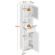 Freestanding Storage Cabinet with Door by Yaheetech