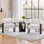 2pcs Accent Chair Armchair by Yaheetech